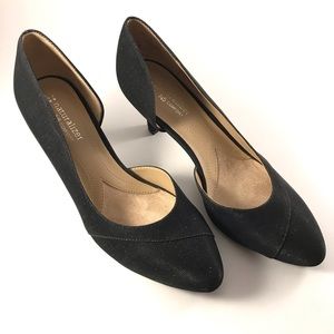 Naturalizar N5 Comfort Black Glitter Heels, 7